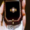 2209013003 Ювелирное кольцо Diaomondbox 6-7 мм, также известное как жемчуг au750, желтое золото, серебро 925 пробы, регулируемое кружево, королевский винтаж sty277N