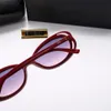 مصمم الأزياء نظارة شمسية رسائل الماس الكاملة النظارات الشمسية مع صندوق هدايا وحالة