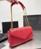 2024 Tasarımcı Çanta Kadın Omuz Çantaları Lüks Telefon Çantası Lady Sade El Çantası Küçük Baget Altın Zincir Harf Deri Yüksek Kalite