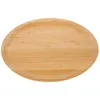 Plates Egg Shaped Tray Loaf Pan Oval Platter Dessert Multifunction Bamboo Serving Home Supply Trays Household Fruit