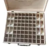 68 Slots Große Holz Ätherische Öle Box Massivholz Fall Halter Aromatherapie Flaschen Lagerung Organizer LJ200812296J