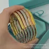 Дизайнер сердечного дизайнера Tiffanybrete для женщин Tiffanyjewelry Jewelry High Edition Brock Bracelet Fashion Diamond Free Color.