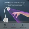 Secador de uñas Lotus de escritorio, lámpara de LED UV, secador de esmalte de uñas de secado rápido, máquina de luz LED UV, lámpara de curado de uñas para manicura 240119