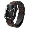 Houten band voor horlogeserie 8 7 Ultra 6 5 4 3 2 voor iWatch 49 mm 40 mm 44 mm 41 mm 45 mm roestvrijstalen link sandelhout Band240125