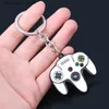 Sleutelhangers Lanyards Game Machine Controller Handvat Sleutelhanger Mannen Auto Sleutelhanger Creatieve Joystick Model Sleutelhanger voor Vriendje Sieraden Q240201