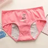 Women's Panties 1pcs Cute Cartoon Girls Menstrual For Teenager Leakproof Physiological Period Underwear Children Periods