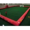 12x6m39x20ft3 Riesen aufblasbar Fußball Pitch Soccer Bubble Stoßstange Ball Field Stoff für kommerzielle Schul- und Club -Sportspiele im Freien