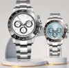 Herrenuhr Uhren Herren Keramiklünette Automatisches mechanisches Uhrwerk mit Box Wasserdichte Designeruhren Edelstahlarmband Di Lusso Montre 606ESS