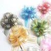 Party Decoration Large Pull Bow Gift Wrapping Bows With Band för bröllopskorgar Wrap