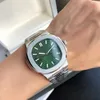 2021 Hit Superficie verde Relojes de pulsera automáticos Mecánico Mesa masculina Top Moda de lujo Pulsera deportiva personalizada 316 Acero inoxidable 263E