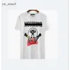 Moschino T-shirt Designer High-grade Mens Womens Cotton T-shirts Men's and Women's Style Crewneck Short Sleeve Tshirt Fashion Print Loose Short Sleeve Shirt 941