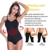 여성 셰이퍼 여성 매끄러운 바디 수트 Shapewear 전신 셰이퍼 허리 트레이너 복부 배가 통제 슬리밍 외피 브리퍼 코르셋