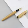 Bamboo Box Pens Nature Wood Fountain Pen مع حالة تخزين Clegraphy Writing Supplies STANTERAY OFFICE SCHING 240124