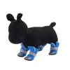 Hondenkleding Schoenen Voetbeschermer Puppy Voetbedekking Antislip Dierenlaarzen Zachte zolen 4 stks / set Comfortabel Ademend