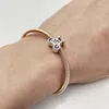 Charm-Armbänder 2024 Fahrradperlen Metall elastisches Armband DIY handgemachtes Glück für Frauen Modeschmuck