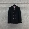 Ternos masculinos tb terno jacke outono moda coreana casaco de lã de alta qualidade formal blazer negócios casual jaqueta feminina inteligente