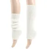 Chaussettes longues Lolita JK pour femmes, automne hiver, laine tricotée, couvre-pied, chauffe-bras, Crochet, poignets de bottes, bas