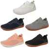 2024 Scarpe casual senza marca uomo donna bianco rosa nero blu grigio giallo uomo sneakers morbide e traspiranti