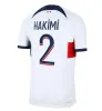 Soccer Jerseys FAN 10 MBAPPE soccer jersey HAKIMI SERGIO RAMOS M.ASENSION 23 24 Maillots football JerSEYS 2023 2024 men kit sets Saint-Germain