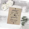 Sparkler Taggar Sparkler Farewell Rustic Cards Let Love Sparkle Custom Taggar Wedding13246