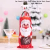 Christmas Decorations Year 2024 Gift Est Wine Bottle Dust Cover Noel For Home Navidad Dinner Table Decor