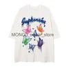 Men's T-Shirts Summer Fashion Vintage Kawaii Butterfly Graphic Print Women T-shirts Harajuku Streetwear Hip Hop O-round Neck Short Sleeve TopsH2421