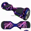 التزلج على الجليد 65 بوصة Scooter Scooter Skin Hover Electric Skate Board Sticker Twowheel Smart Smart Protection ER Case6725348 Dhabk