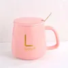 Tasses Tasse à café ensemble cadeau tasse en céramique USB chauffe-électrique température constante tapis lait thé chauffe-eau cadeaux de bureau à domicile pour les filles
