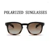 Occhiali da sole vintage polarizzati per uomo tendenza donna trendy retrò punk moda occhiali da sole Gafas De Sol Polarizadas