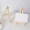 Decorative Plates Original Wood Color Children'S Display Small Easel Desktop Mobile Phone Po Frame Stand Solid Tripod