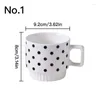 Mugs Simple Ceramic Mug Coffee Cup Milk Tea Breakfast Drinkware Mark Water Household Supplies Gifts