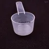 Измерительные инструменты 50 шт. 40/50 мл пластиковая ложка для кофе со шкалой, посуда для выпечки, сухое молоко, лабораторная ложка для жидкости H77048