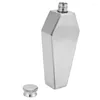 Hip Flabks 10x Flask 100 ml spersonalizowana trumna kształt stalowy przenośny flagon Portable Flagon Wine Parek dostarcza prezent męski