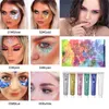 Face Body Glitter Gel 6 Color Face Body Glitter Sequins Gel Set Long Lasting Sparkling Hair Nails Makeup Festival Glitter 240123