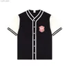 T-shirts hommes KOOP TWICE 5TH WORLD TOUR Jersey Streetwear Harajuku Bouton mince Baseball Uniforme Baseball Jersey Hommes / Femmes Q240201