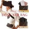 Designer Bag Classic Crossbody Bag Envelope Bag axelväska Fashion Womens väska Tygväska ingen låda