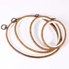 Konst och hantverk broderi Hoops Round Oval Square Cross Stitch Rack Plast Hoop Frame Rings for DIY Sy Craft Tools