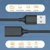 Extension Cable Male에서 여성 A/F 팬 충전 뱅크 USB 플러그 인터페이스 키보드 PC TV 모바일 연결에 적합합니다.