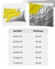 Sängkjol gul grå gradient geometrisk abstrakt elastisk utrustade sängflykt med kuddväskor madrass täcker sängkläder set