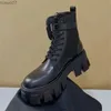 Buty Wysokiej jakości portfel damski krótkie buty unisex martin buty grube podeszwy podwyższone patentowe buty skórzane buty