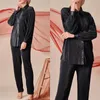 Etnische kleding Eid Mubarek Tweedelige moslimsets Abaya Turkije Jurk Maleisië Caftan Kaftans Islam Abaya's voor vrouwen Musulman Ensembles