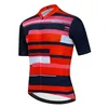 Herrt-tröjor 2024Summer Cycling Jersey Mountain Bike Shirts Team Maillot Ciclismo Hombre Short Seve Breathab Toph2421