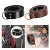 Belts PU Leather Belt Wrap Around Adjustable Medieval Knight Waist For Stage Props Costume Accessory Horseman Pants Jeans