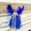 Juldekorationer Angel Doll Hängande ornament Tree Pendant År 2024 Xmas Kids Gifts Home Decoration Navidad Noel