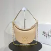 High quality designer bag popular luxury handbag women's leather solid color wallet crossbody bag shoulder bag square letter with chain classic style