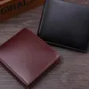 Portefeuilles hommes garçons boufold portefeuille cuir pu avec espace de poche de poche porte-slots casse de pochette de pochette