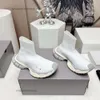 Coppia lavorata a maglia da donna Balencaga Blcg Speed Maglia riciclata Nuova sneaker Calzini elastici Moda Versatile 2024 Calzino casual Scarpe da ginnastica firmate Moda Uomo Boot 6KHB