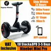EU-voorraad originele Ninebot By Segway Mini Pro slimme zelfbalancerende elektrische scooter 18 km/u snelheid 30 km bereik compatibel met Gokart Kit kickscooter inclusief BTW