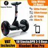 EUストックオリジナルNineBot by Segway Mini Pro Smart Self-Balancing Electric Sc​​ooter 18km/H Speed 30km RangeとGokart Kit KickScooterを含むVATを含む