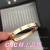 Bracelet original 1to1 C-arter V Gold High Edition Wide Ten Diamond CNC Tournevis de précision Fermoir Full Sky Star Series Nail Handpiece02CC